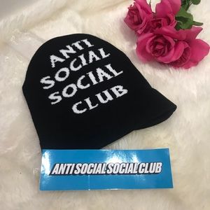 Aunthentic Anti Social Social Club Beanie